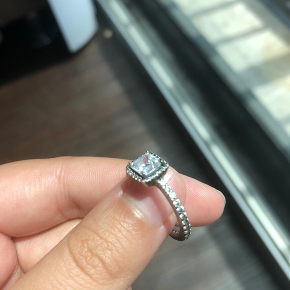 Silver Timeless Elegance Pandora ring - Picture 2 of 4